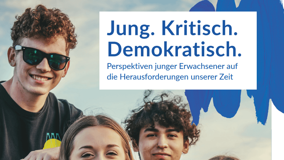 Cover Studie jung.kritisch.demokratisch Bertelsmannstiftung